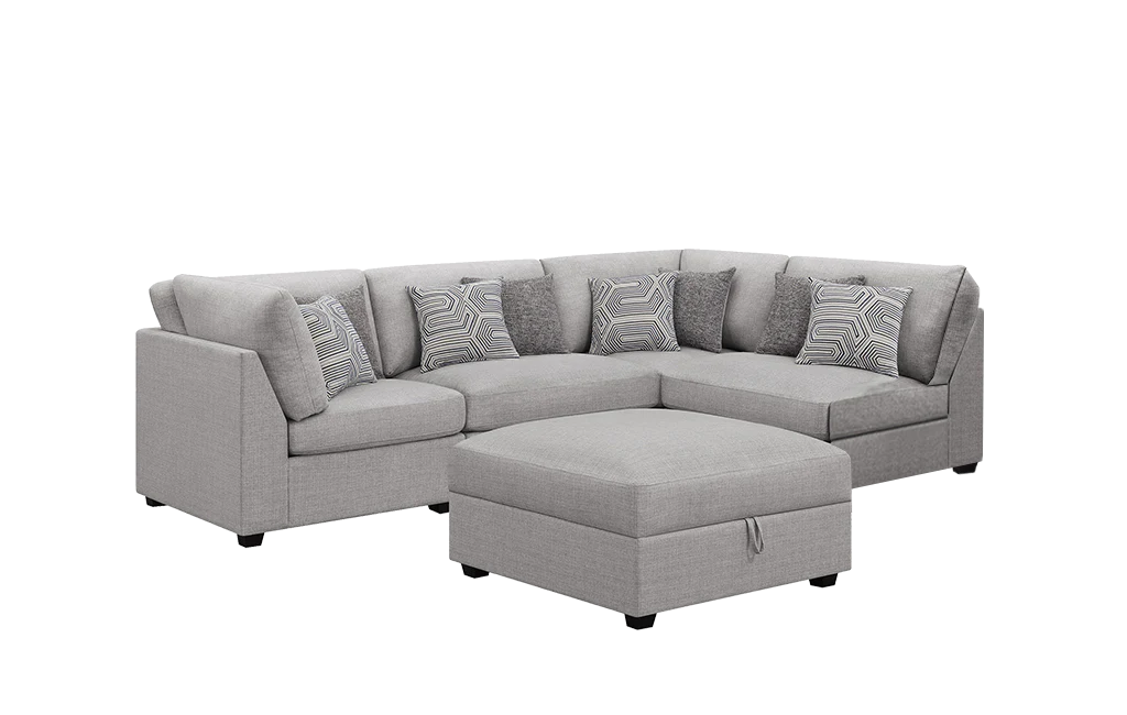 Ashley Sectional with Ottoman